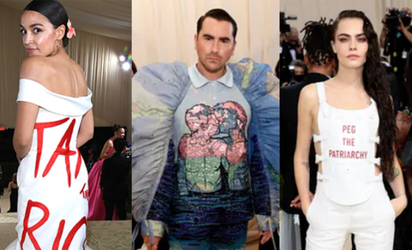 All of the political fashion statements at Met Gala