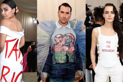 All of the political fashion statements at Met Gala