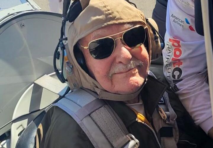 WWII vet hits the skies for his 100th birthday