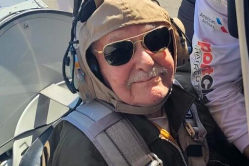 WWII vet hits the skies for his 100th birthday