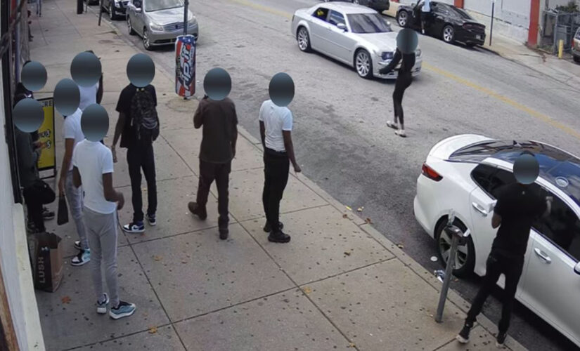 Philadelphia drive-by shooting that killed 1, wounded 5, caught on camera; police seeking suspect vehicle