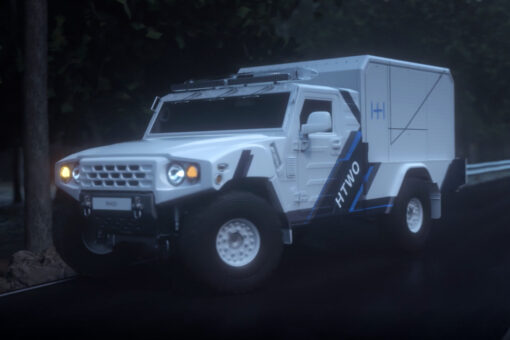 Hyundai developing 4×4 emergency power truck with hydrogen fuel cell generator