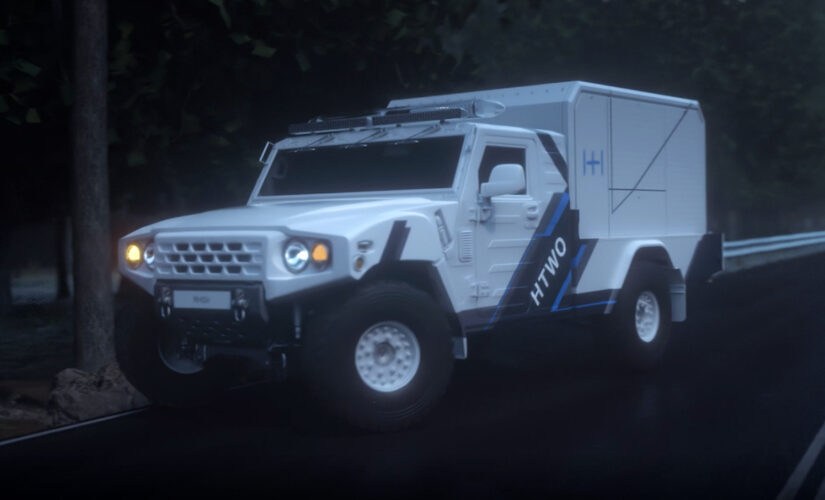 Hyundai developing 4×4 emergency power truck with hydrogen fuel cell generator