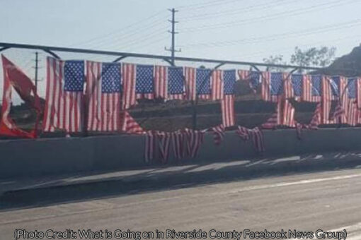 Flags honoring 13 US service members killed in Kabul airport attack vandalized in California