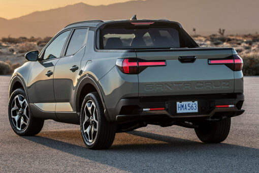 The Hyundai Santa Cruz pickup is the hottest vehicle on sale
