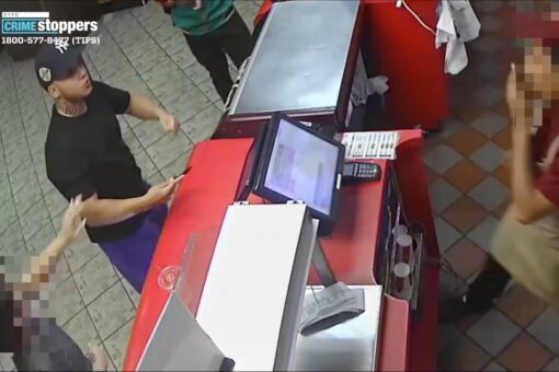 Bronx restaurant manager stabbed in face in caught-on-camera attack