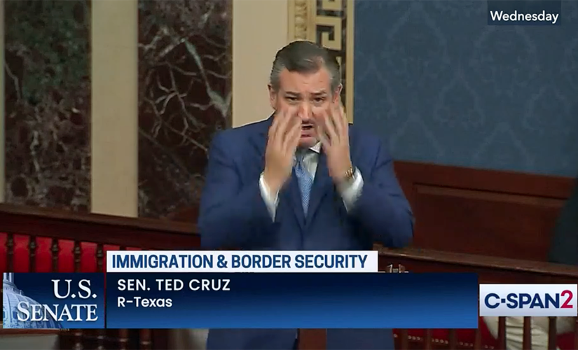 Cruz mocks Ocasio-Cortez in Senate floor speech, challenges Dems to ‘go see the Biden cages’