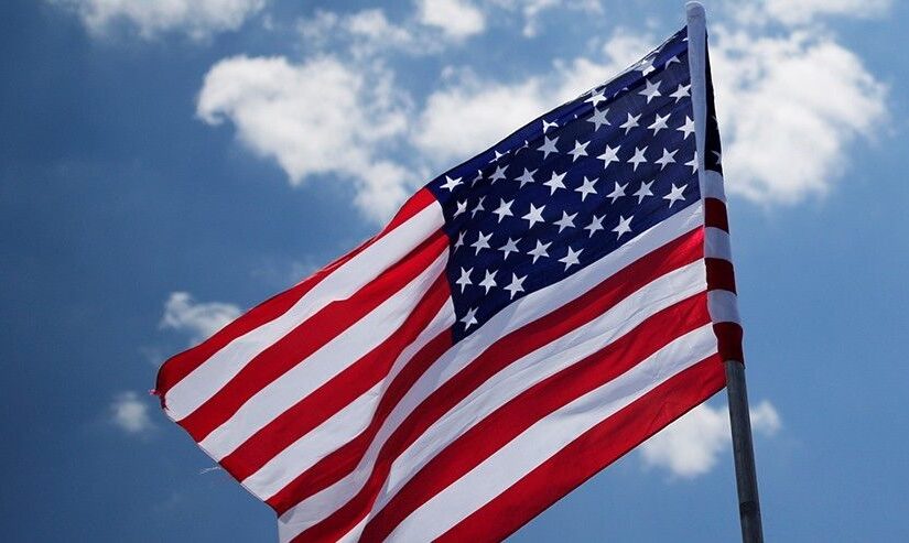 Boston 9/11 display with American flags honoring victims vandalized