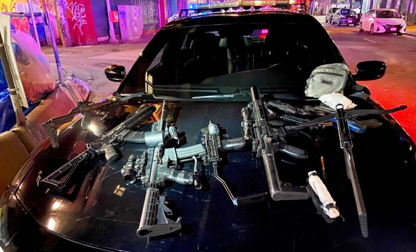 Vancouver police discover weapons stash after homeless shot with arrow