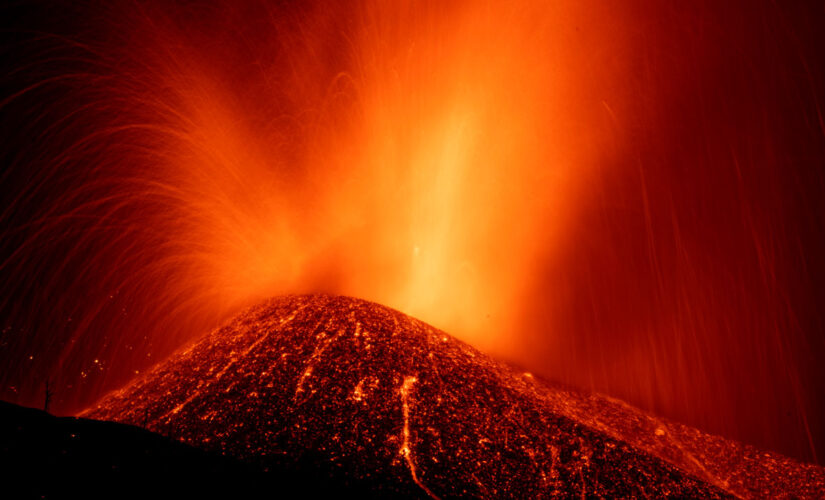 Lava flow slows on Spanish island after volcanic eruption