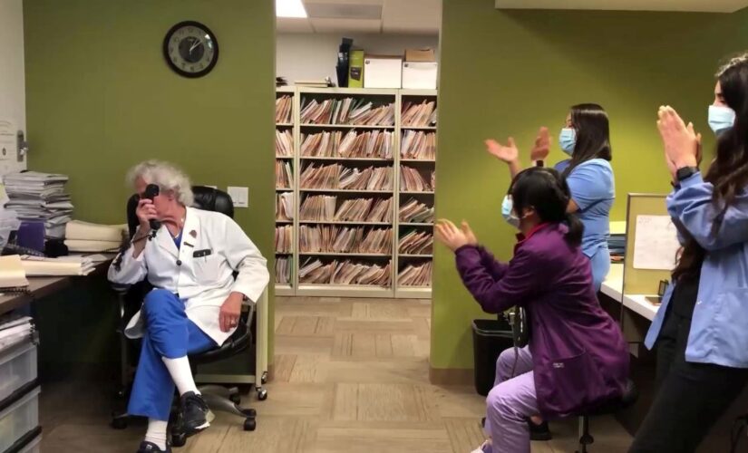 Fertility doctor’s unique way of announcing pregnancies warms hearts