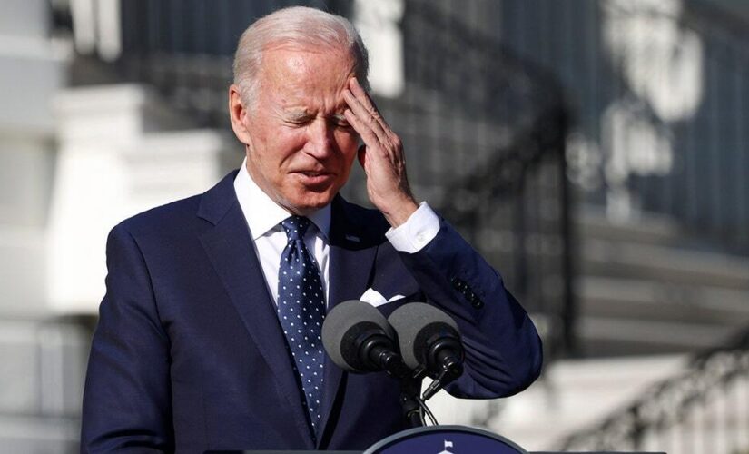 Biden coughs into hand, proceeds to shake hands with public while maskless