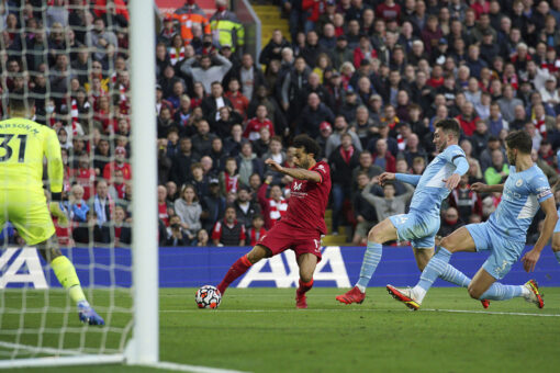 Salah brilliance not enough as Liverpool draws 2-2 with City