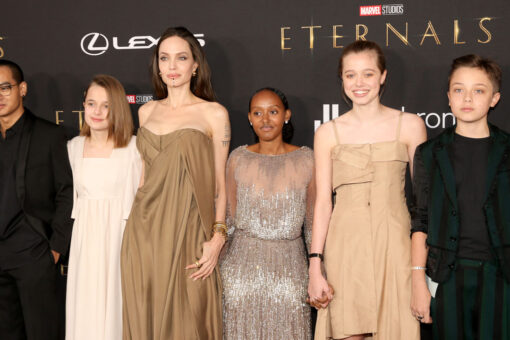 Angelina Jolie’s kids are all grown up, wear her old dresses on ‘Eternals’ red carpet