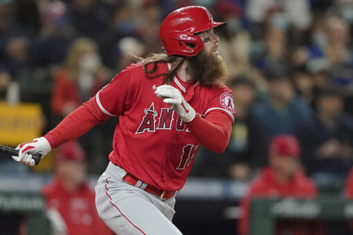 Angels deliver blow to Mariners’ playoff hopes with 2-1 win