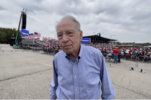 Iowa’s Grassley lines up with Trump as Senate’s most senior Republican runs for reelection