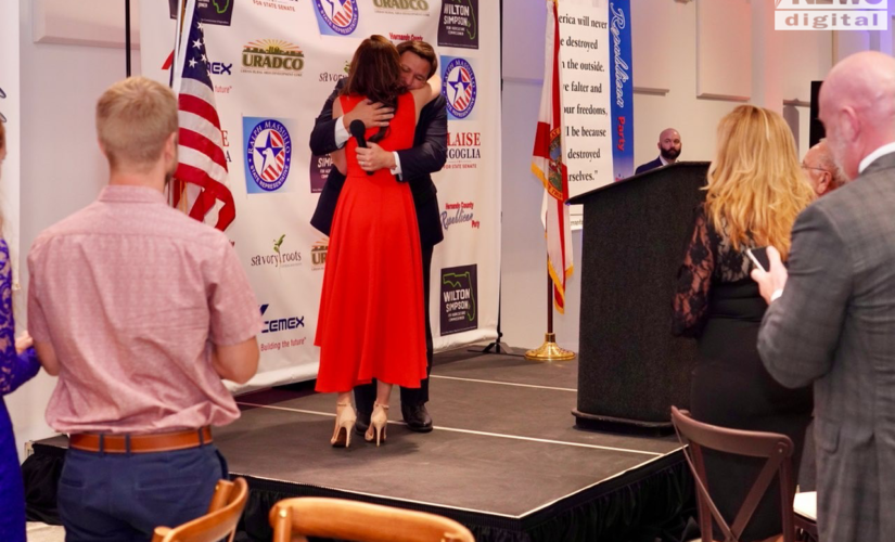Florida First Lady Casey DeSantis makes surprise first public appearance since breast cancer diagnosis