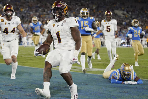 Daniels leads Arizona State to 42-23 win over No. 20 UCLA