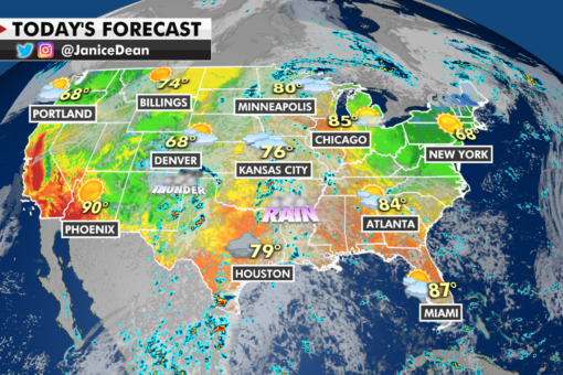 Unsettled weather forecast for Plains, Mississippi Valley to bring flooding risk