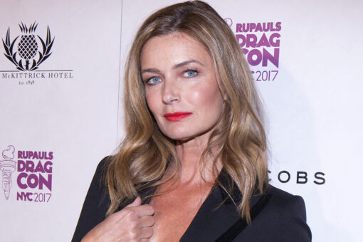 Paulina Porizkova poses nude in bedsheet for return to Instagram after hiatus: ‘I’m back’