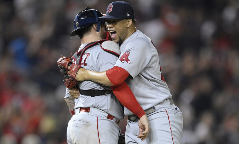 Red Sox rally in 9th, on brink of clinching wild-card berth