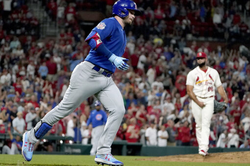 Happ’s home run caps comeback as Cubs stun Cardinals 6-5