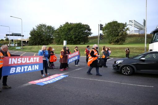 British mother drives SUV into climate protesters blocking road: ‘I’m not joking’