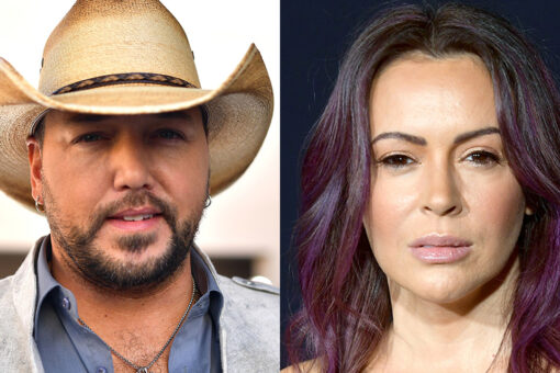 Alyssa Milano slams Jason Aldean’s political openness after wife catches heat for anti-Biden shirts