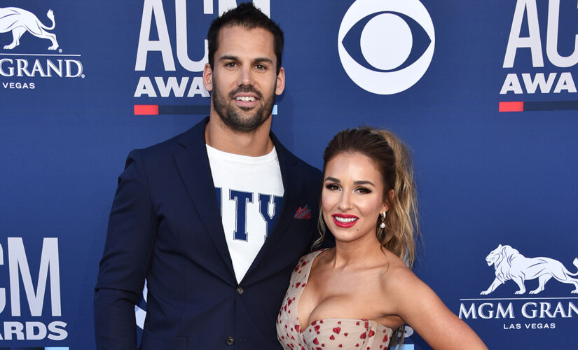 Jessie James Decker, Eric Decker pack on the PDA during beach day: ‘Make out buddy’