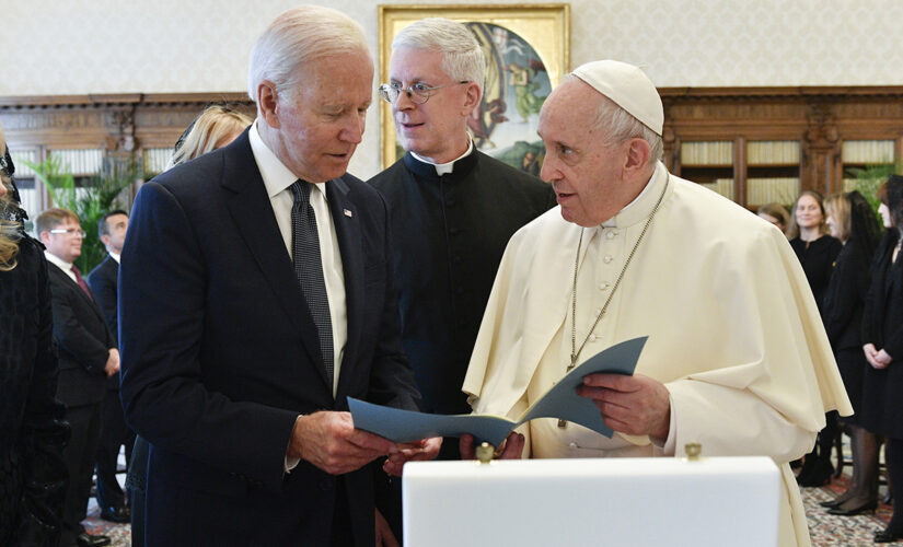 Biden says Pope Francis told him to continue receiving communion, amid scrutiny over pro-abortion policies