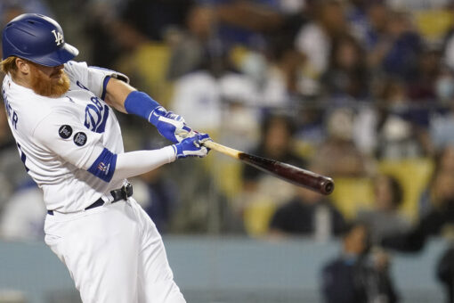 Back-to-back homers again carry Dodgers past Padres 8-3