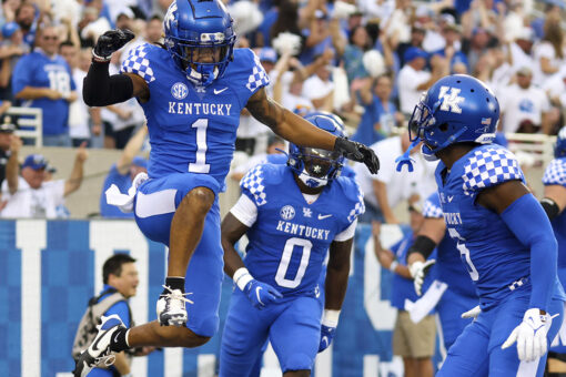 Kentucky rallies past No. 10 Florida 20-13 in SEC showdown