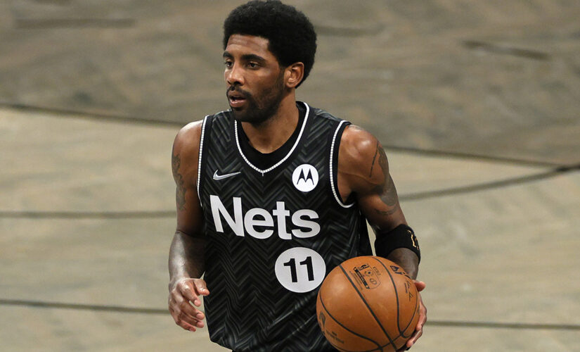 NYC’s Barclays Center swarmed by protesters supporting Nets’ Kyrie Irving’s refusal to be vaccinated