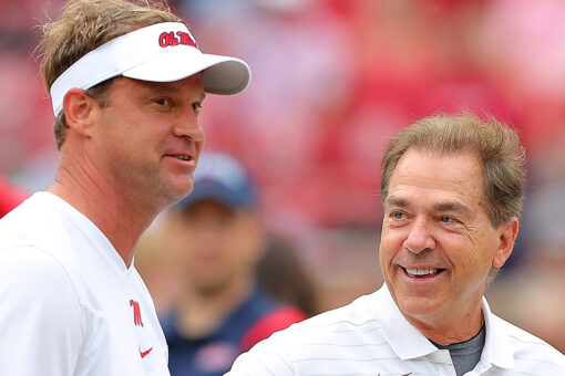 Ole Miss coach Lane Kiffin encourages fans to ‘get your popcorn ready,’ Alabama drops 28 points in first half