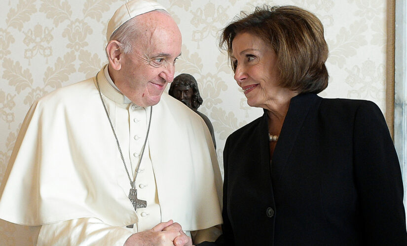 Nancy Pelosi meets with Pope Francis at Vatican after bishop urges prayer for her