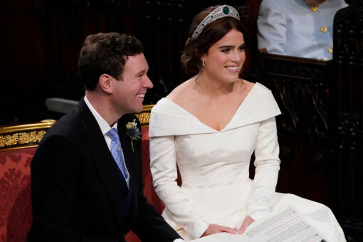 Princess Eugenie shares an unseen wedding photo to celebrate third anniversary with husband Jack Brooksbank