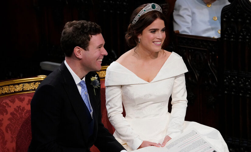 Princess Eugenie shares an unseen wedding photo to celebrate third anniversary with husband Jack Brooksbank