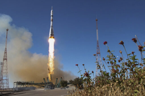 First movie to be made in space is underway by Russian film crew