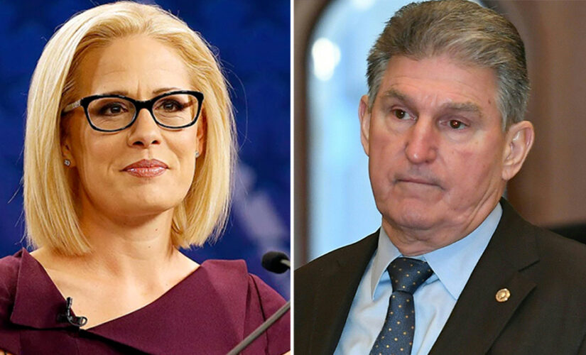 MSNBC, Politico journos mocked for understating opposition to Dem spending bills while hitting Sinema, Manchin