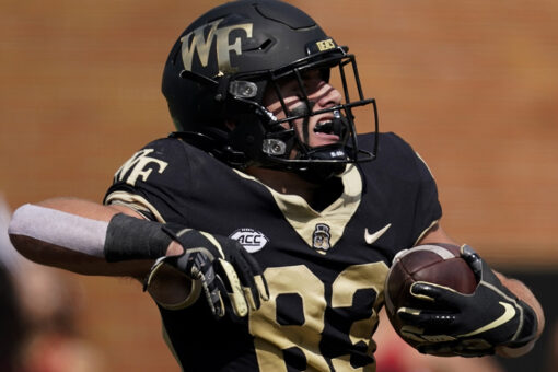 Sciba’s kick lifts No. 24 Wake Forest past Louisville 37-34