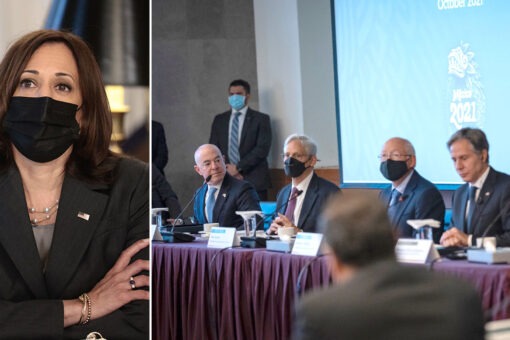 Kamala Harris skips US-Mexico border-security meeting, goes to New Jersey instead