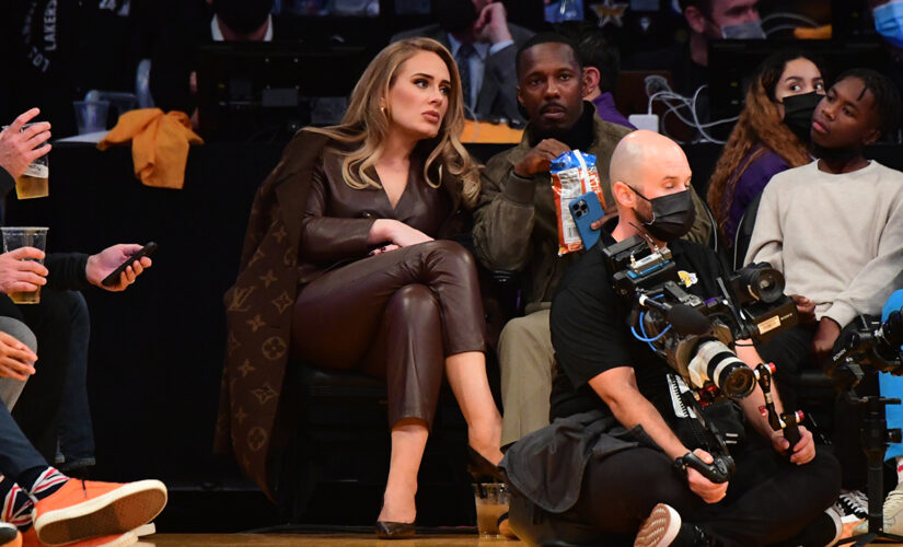 Adele and boyfriend Rich Paul look cozy courtside at NBA game