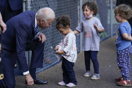 Biden seeks refuge from Connecticut hecklers: ‘I like kids better than people’