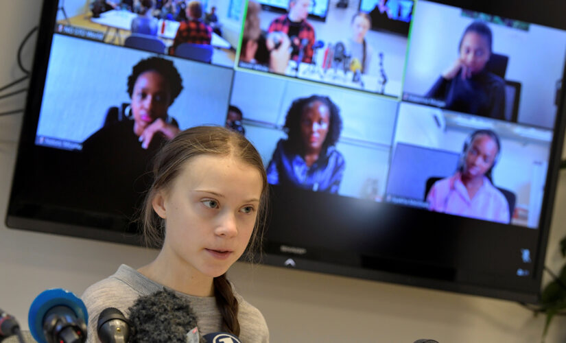 Greta Thunberg dances, sings ‘Never Gonna Give You Up’ during climate event