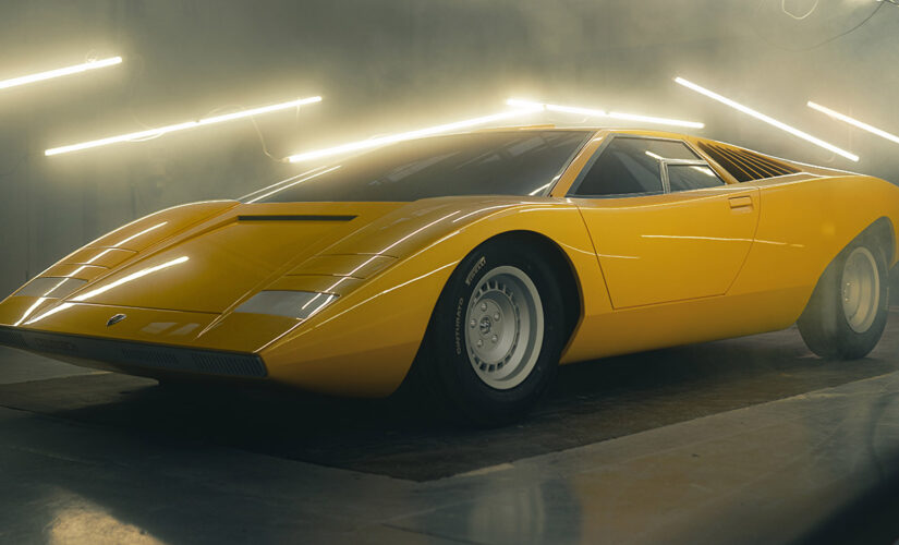 Lamborghini recreates the original Countach it wrecked in 1974