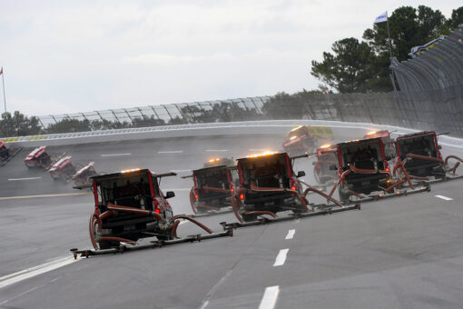 Rain delays NASCAR’s Talladega playoff race to Monday: What to know