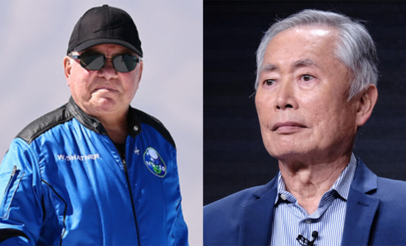 William Shatner claps back at George Takei’s body-shaming comments following Blue Origin flight: ‘Don’t hate’