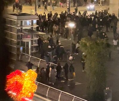 Rotterdam erupts in riots over COVID measures, officers injured, police say