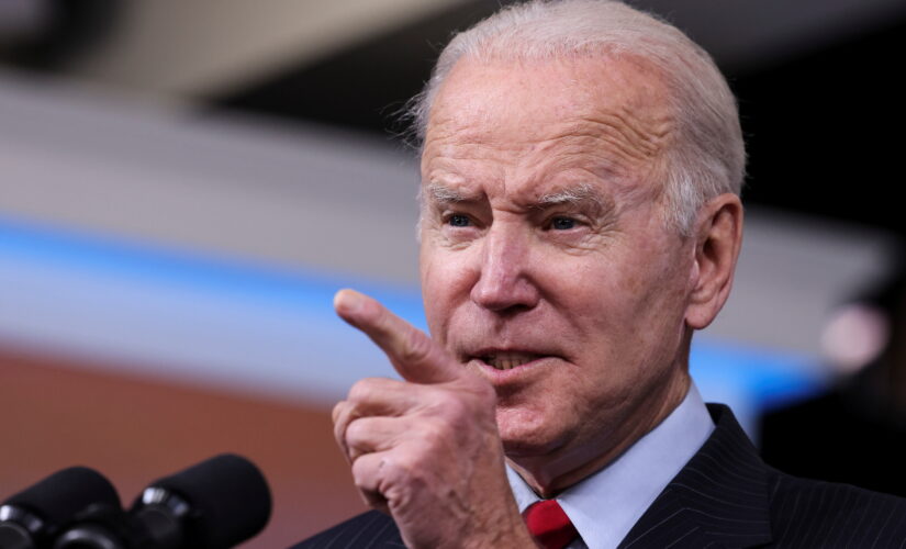 Biden says climate change policies not responsible for &apos;inflated gas prices&apos;