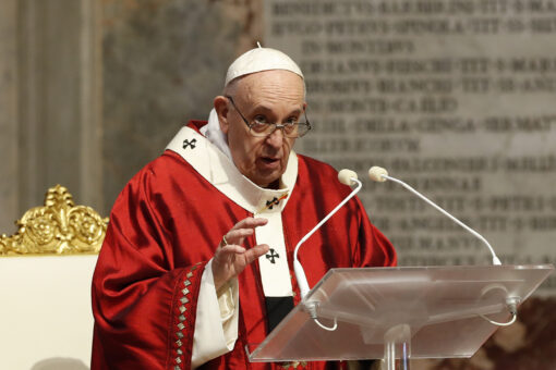 Pope urges young people to protect the environment